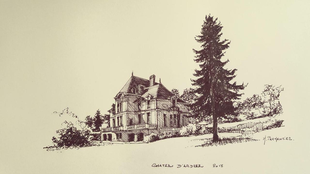 Chateau D'Ardree Saint-Antoine-du-Rocher Exteriör bild